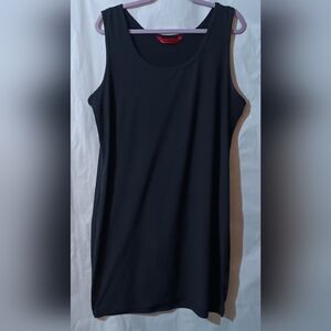 Hot Kiss Black Sleeveless Tank Dress